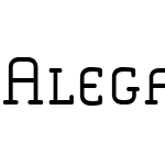 Alega Serif SC Offc Pro