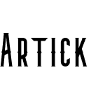 Artick Typeface