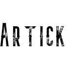 Artick Typeface