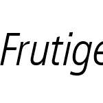 Frutiger LT Com