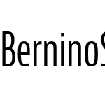 Bernino Sans