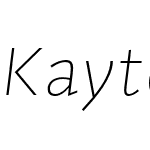 Kaytek Sans