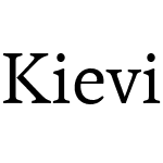 Kievit Serif