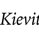 Kievit Serif