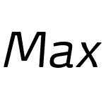 Max Demi Serif Offc Pro