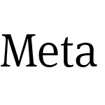 Meta Serif Pro