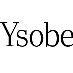 Ysobel Display Std