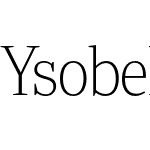 Ysobel Display Std