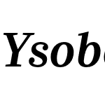 Ysobel Std