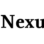 Nexus Serif Pro