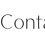 Contax Sans