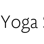 Yoga Sans Pro