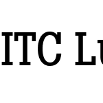 ITC Lubalin Graph Std