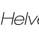 Helvetica Neue Ext Pro
