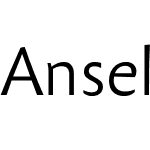 Anselm Sans