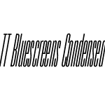 TT Bluescreens Condensed