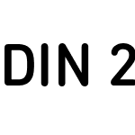 DIN 2014 Rounded