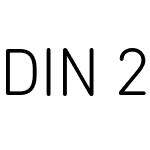 DIN 2014 Rounded