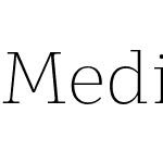 Mediator Serif