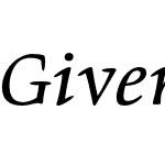 Givens Antiqua Pro