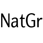 NatGrotesk Nar