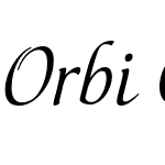 Orbi Calligraphic