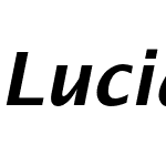 Lucida Sans