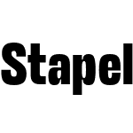 Stapel Condensed