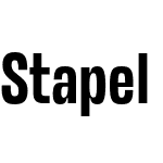 Stapel Condensed