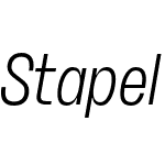 Stapel Narrow