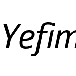 Yefimov Sans