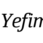 Yefimov Serif