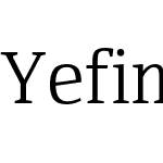 Yefimov Serif