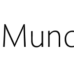 Mundo Sans Pro