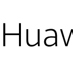 Huawei Sans Light