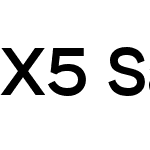 X5 Sans