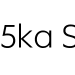 5ka Sans Design