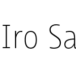 Iro Sans