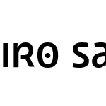 Iro Sans Unicase