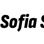 Sofia Sans Condensed