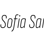 Sofia Sans Extra Condensed