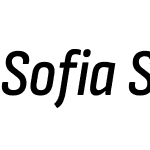 Sofia Sans Condensed