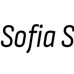 Sofia Sans Condensed