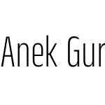 Anek Gurmukhi Condensed