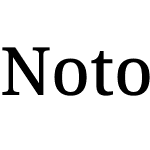 Noto Serif Toto