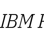 IBM Plex Serif