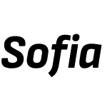 Sofia Sans Semi Condensed