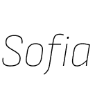 Sofia Sans Semi Condensed