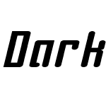 Darklighter Expanded Italic