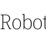 Roboto Serif 36pt Condensed